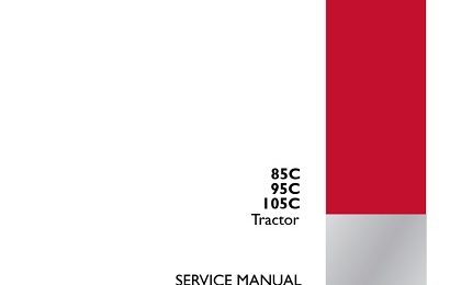 CASE IH 85C, 95C, 105C TRACTOR SERVICE MANUAL