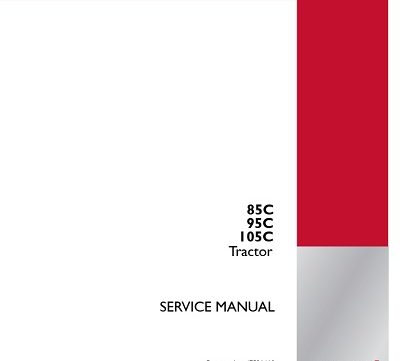 CASE IH 85C, 95C, 105C TRACTOR SERVICE MANUAL
