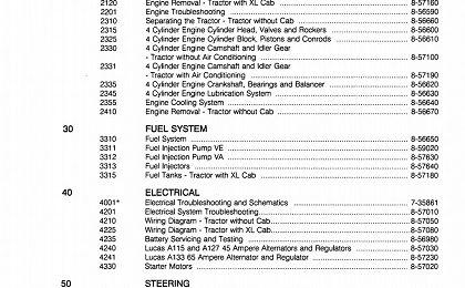 Case IH 585, 685, 595, 695 Series Tractors Service Manual