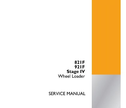Case 821F 921F Stage IV Wheel Loader Service Manual