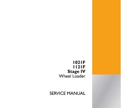 Case 1021F 1121F Stage IV Wheel Loader Service Manual