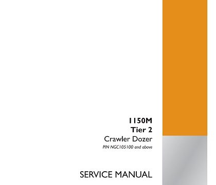 CASE 1150M Tier 2 Crawler Dozer Service Manual