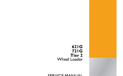 CASE 621G 721G Tier 2 Wheel Loader Service Manual