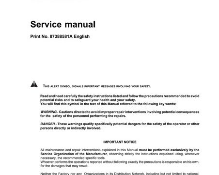 CASE 1850K Tier 3 Crawler Dozer Service Manual