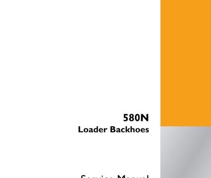 Case 580N Backhoe Loader Service Manual